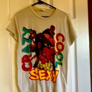 Made worn TLC shirt, size small